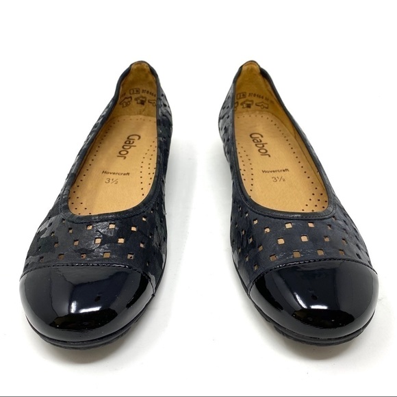 Gabor Ruffle 44-169-77 Schwarz Black military - Picture 3 of 9